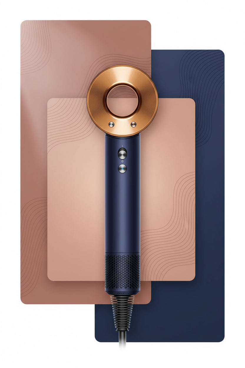 Dyson Supersonic Hair Dryer (Bleu Foncé)