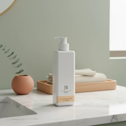 Coconut Honey & Cedar Or – Lotion hydratante naturelle pour le corps